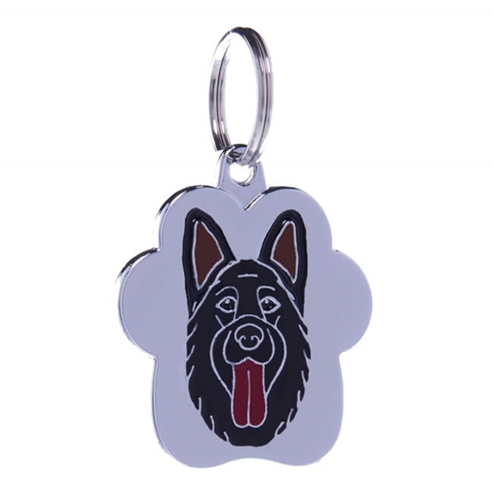 Picture of TAG RAIN GERMAN SHEPHERD BLACK